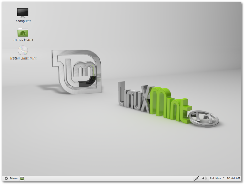 Linux Mint 11 (Katya) GNOME.png